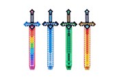 Zabawki - X-shot Pixel Sword - assorted - 36901DBQ1