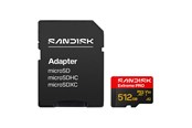 Karta pamięci - SANDISK Extreme PRO microSD/SD - 250MB/s - 512GB - SDSQXCJ-512G-GS6MA