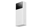 Powerbank - Baseus EnerFill FP41 30000mAh 22.5W Powerbank with Simple USB-A - USB-C 3A 30cm Cable - White Powerbank - Biały - 30000 mAh - E0027K01