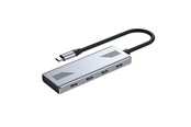 USB hub - Gembird 4-port USB-C 3.2 (Gen 2) Type-C hub USB hub - 4 - USB 3.2 - Szary - UHB-CM-U310-C4-01
