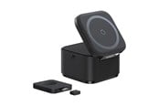Telefon - Adapter i Ladowarka - Baseus MagPro 3in1 25W MagSafe Compatible Inductive Charger for Phone and Smartwatch - Black - P10264100123-01