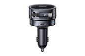 Telefon - Adapter i Ladowarka - Baseus PrimeTrip VR1 60W USB-A USB-C Car Charger with Retractable USB-C Cable - Black - C00069001121-00