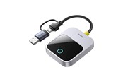 Telefon - Inne akcesoria - Baseus SafeJourney Series Wireless CarPlay Adapter - Gray - C10745100813-00