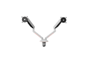 Uchwyt na monitor - ONEFORALL Experience Gaming Monitor Arm - Dual - RGB - White - DM8220