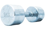 Sport i fitness - TITAN LIFE PRO Chrome Dumbbell 9 kg - 400-800730