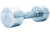 Sport i fitness - TITAN LIFE PRO Chrome Dumbbell 3 kg - 400-800718