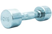Sport i fitness - TITAN LIFE PRO Chrome Dumbbell 2 kg - 400-800716