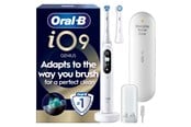 Szczoteczka elektryczna do zębów - Oral-B Elektryczna szczoteczka do zębów iO9 White Alabaster + 1 Extra Refill - 8006530067867