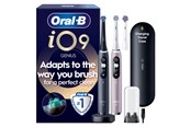 Szczoteczka elektryczna do zebów - Oral-B Elektryczna szczoteczka do zębów iO9 Duo Black Onyx/Rose Quartz + 1 Extra Refill - 8006530067997