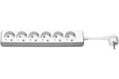 Kabel zasilający (zewnętrzny) - Pro 6-Way Power Strip 5 m white 5 m - 6x safety soc - 4040849388408