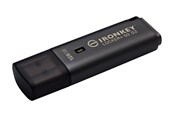 USB Stick - Kingston IronKey Locker+ 50 G2 - Czarny - 128GB - USB Stick - IKLP50G2/128GB