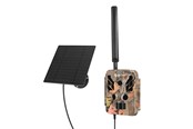 Kamera akcji - DENVER WSL-8050 - Wildlife camera with 8MP CMOS 4G to connect to Trail cam go application and 5W solar panel - WSL-8050