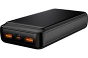 Powerbank - DENVER PQC-20009 - Fast charge Powerbank with 20000mAh battery Powerbank - Czarny - 20000 Ah - PQC-20009