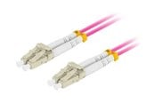 Kabel sieciowy - Lanberg patch cable - 3 m - 3 m - violet - Fioletowy - 3m - FO-LULU-MD41-0030-VT