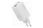 Telefon - Adapter i Ładowarka - DIGITUS power adapter - GaN - 2 x USB-C USB - 67 Watt - DA-10303