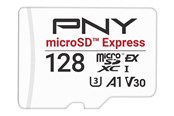 Karta pamięci - PNY - flash memory card - 128 GB - microSD PCI Express Gen 3x1 UHS-I - P-SDU128P31880EXP-GE