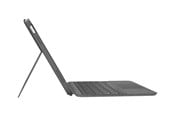 Klawiatura - Logitech Combo Touch - keyboard and folio case - with trackpad - QWERTY - Spanish - oxford grey Input Device - Etui z klawiaturą - Hiszpański - Szary - 920-011439