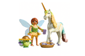 Figurki - Playmobil Kolekcjonerski jednorożec: Tęczowy kwiat z wróżką - 71840
