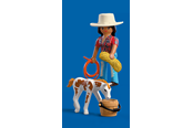 Figurki - Playmobil DuoPack Jeździec konny - 72026