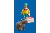 Figurki - Playmobil DuoPack Strażnik z nosorożcem - 72025