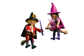 Figurki - Playmobil DuoPack Czarownica i Czarodziej - 72023
