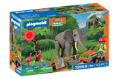 Playmobil - Playmobil Zwierzęta i przyjaciele - Słoń z opiekunem zwierząt - 72068