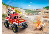 Figurki - Playmobil Wóz strażacki - 71824