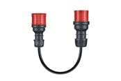 Ladowanie samochodów elektrycznych - go-e Gemini flex 11 kW adapter CEE red 32 A - CH-04-36