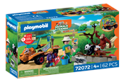 Playmobil - Playmobil Zwierzęta i przyjaciele - Zoo: Opiekun zwierząt z pojazdem - 72072