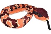 Plusz - Wild Republic Plush Toy Snakes 137 cm Eastern Cottonmouth - 23529