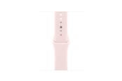 Smartwatch - akcesoria - Apple 42mm Soft Pink Sport Band - M/L - MHY94ZM/A