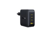 Telefon - Adapter i Ladowarka - Baseus EnerFill FH11 GaN 140W Wall Charger 3xUSB-C + 1xUSB-A - Black - E0121J00