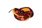 Plusz - Wild Republic Plush Toy Snakes 137 cm Rainbow Boa - 89090