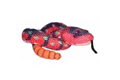 Plusz - Wild Republic Plush Toy Snakes 137 cm Red Green - 23527