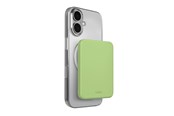 Powerbank - Puro 4200mAh ultra-thin power bank compatible with MagSafe USB-C - green - 4200 mAh - PUFCBB40P2MAGGRN17