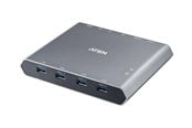 Przelacznik KVM - ATEN Duo Flex US3311 - KVM / audio / USB switch - 4 ports - US3311-AT-G