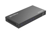 Przelacznik ekranu i dzwieku - Deltaco - video/audio switch - 3 inputs to 1 output 8K@60Hz with remote - 4 ports - HDMI-7053