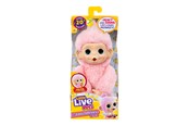 Plusz - Little Live Pets My Baby Mini Monkey Pink Lemonz - 26764