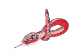 Plusz - Wild Republic Plush Toy Snakes 137 cm Red Scales - 22188