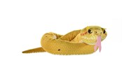 Plusz - Wild Republic Plush Toy Snakes 137 cm Eyelash Viper Yellow - 28410