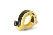 Akcesoria rowerowe - Rockbros 34210028004 Q-shaped bicycle bell - yellow - 34210028004