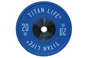 Sport i fitness - TITAN LIFE PRO Bumper Plates Elite 20 kg - 400-800031