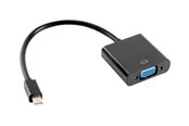 Kabel wyświetlacza - Lanberg - video converter - black - AD-0006-BK