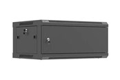 Szafa rack - Lanberg WF01 Series - rack - 600x450 flat pack with metal door - 4U - WF01-6404-00B