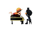 Drobiazgi - Banpresto - One Piece - Monkey D. Luffy & Brook (Collectable Figure Log Stories) - Figurka - 4983164296402