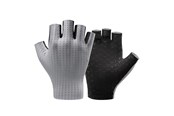 Akcesoria rowerowe - Rockbros Breathable Short Finger Cycling Gloves Size: S - Gray - 8386824304381