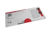 Akcesoria dla myszy i klawiatury - Trust GXT759 XXL MOUSEPAD - JAPAN WHITE - 25717