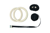 Sport i fitness - TITAN LIFE PRO Gym Rings Wooden - 400-800053