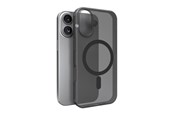 Telefon - Pokrowiec i etui - Puro Daylight Magsafe Compatible Silicone Case for iPhone 17 - Translucent Black - PUIPC1763DAYLBLK
