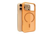 Telefon - Pokrowiec i etui - Puro Daylight Magsafe Compatible Silicone Case for iPhone 17 Pro Max - Translucent Orange - PUIPC17P69DAYL2ORA